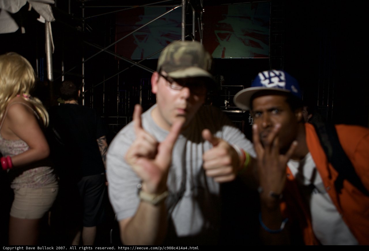 Peace Out at the EDC Party