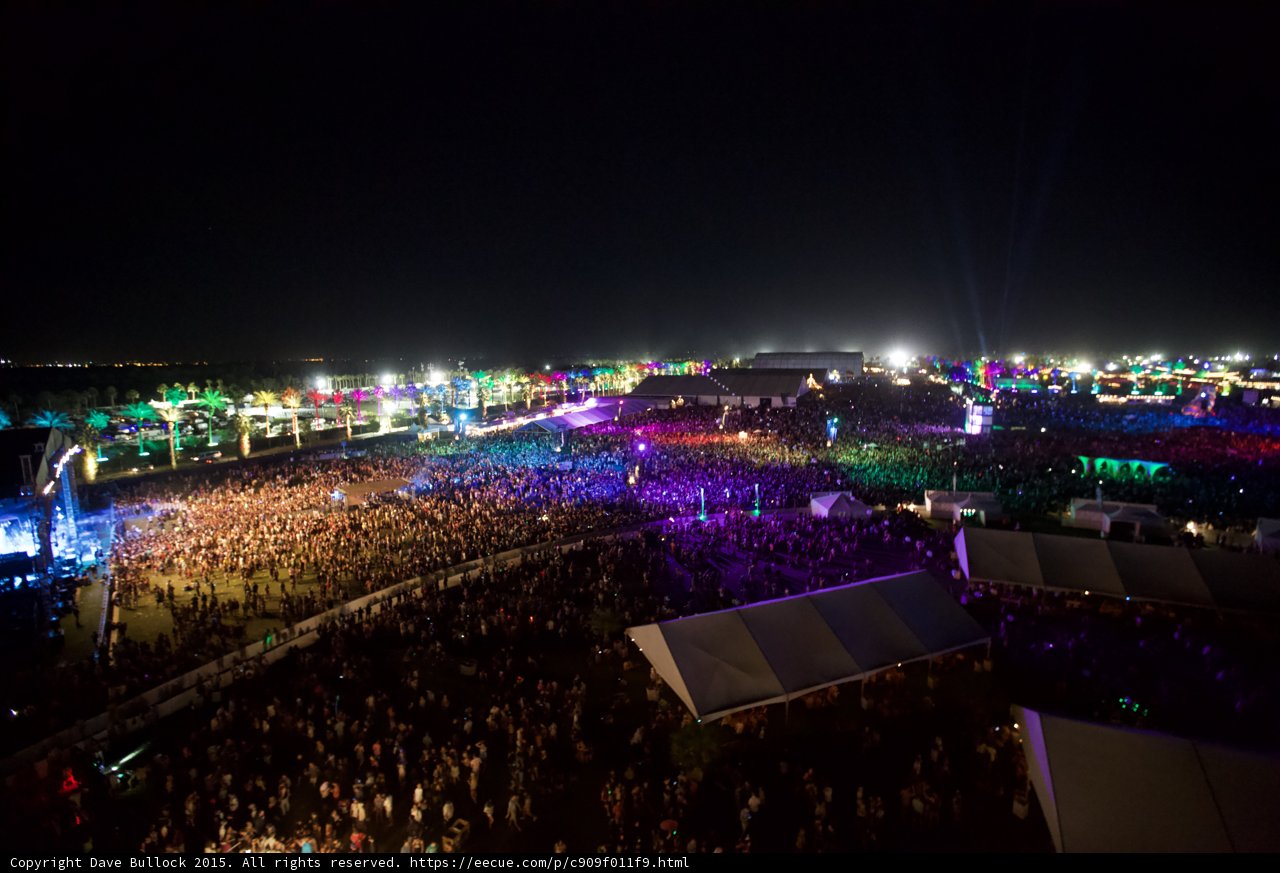 Electric Night at Coachella Music Festival
