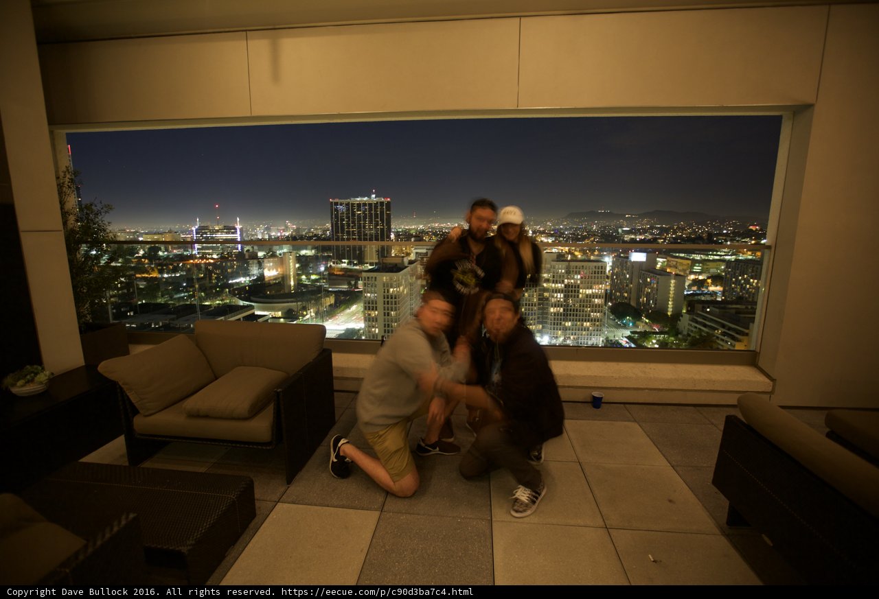 Rooftop Cityscape