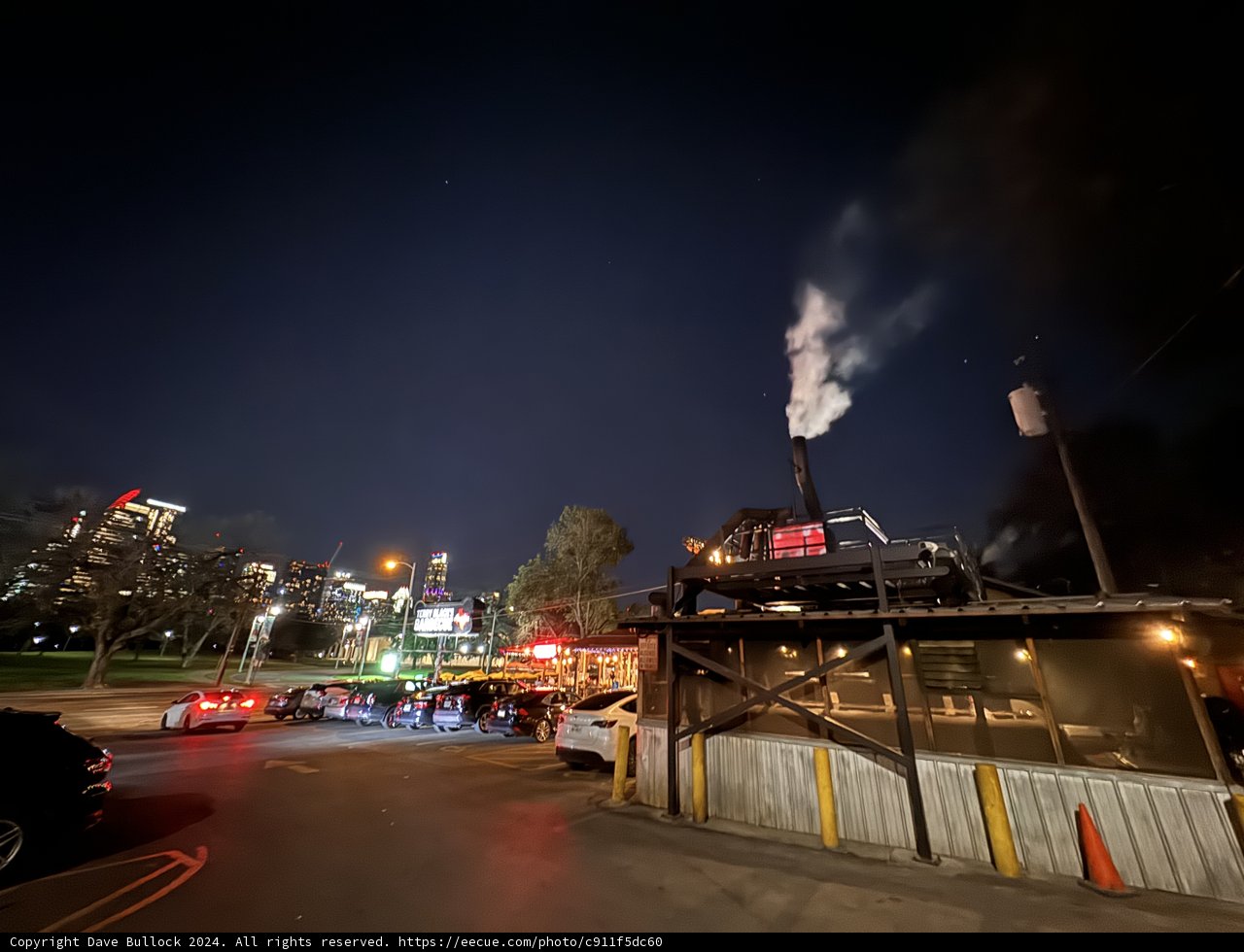 Warm Lights, Cold Night: A Texan Taste