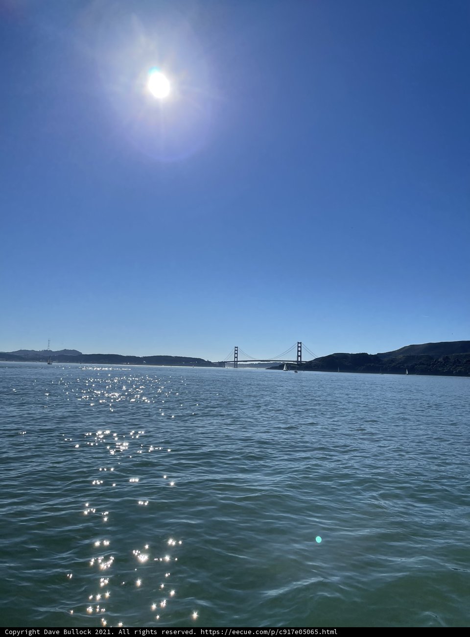 Glorious Sunlight over San Francisco Bay