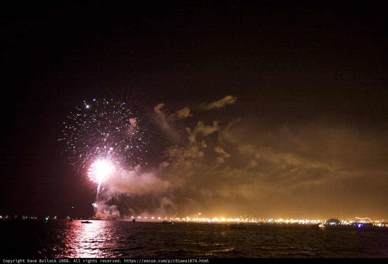 Explosive Over Water