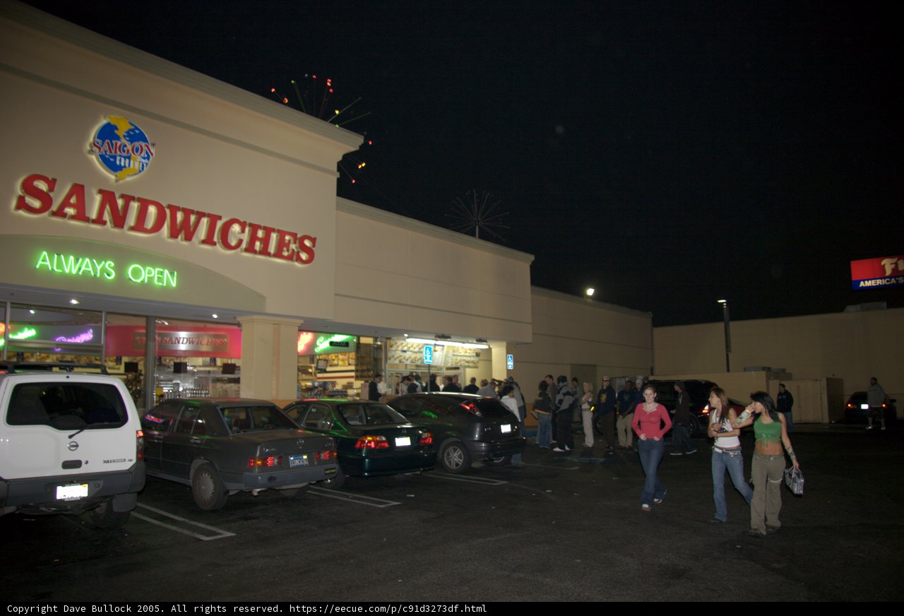 Nighttime Sandwich Run