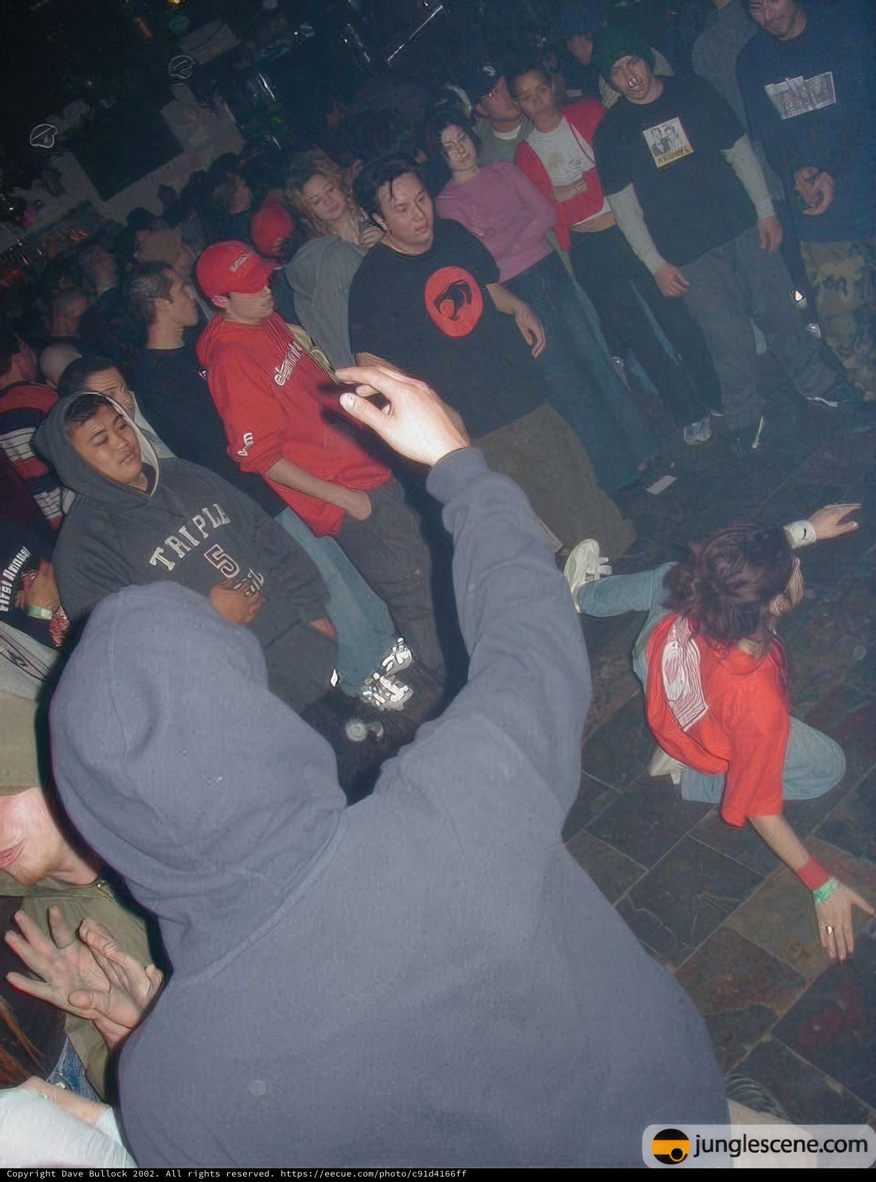 Hoodie Nightclub Portrait