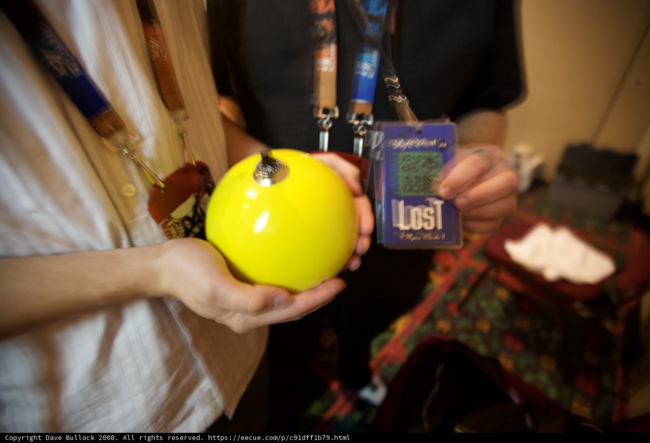A Man and His Yellow Ball