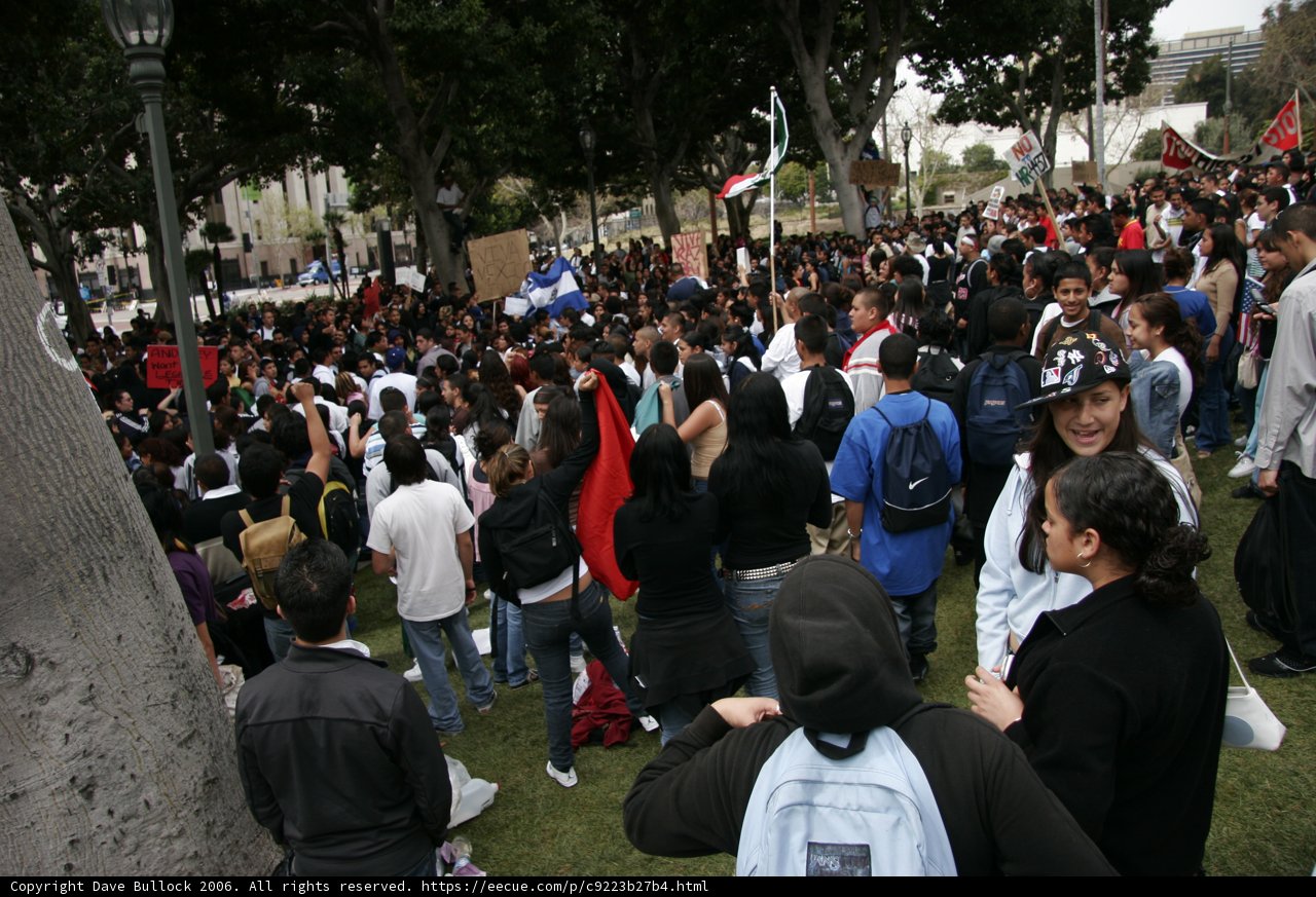 School Walkout Protest in the Park