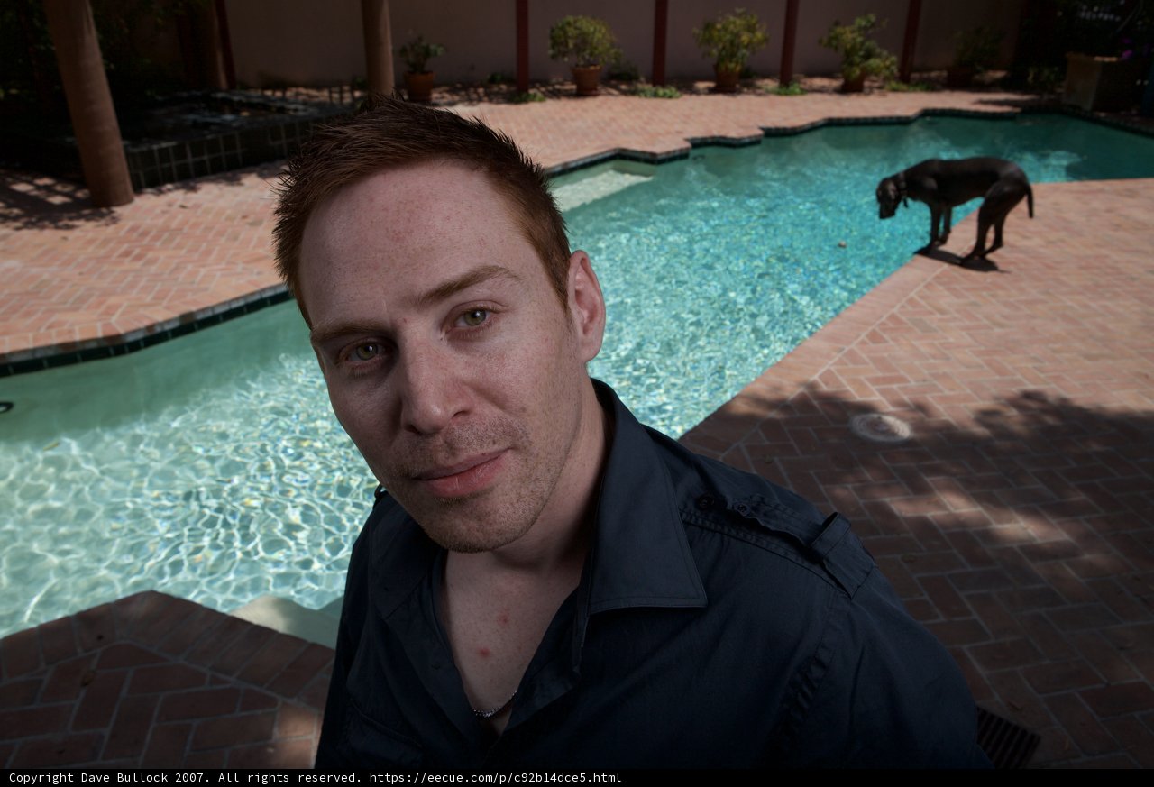 Relaxing by the Pool