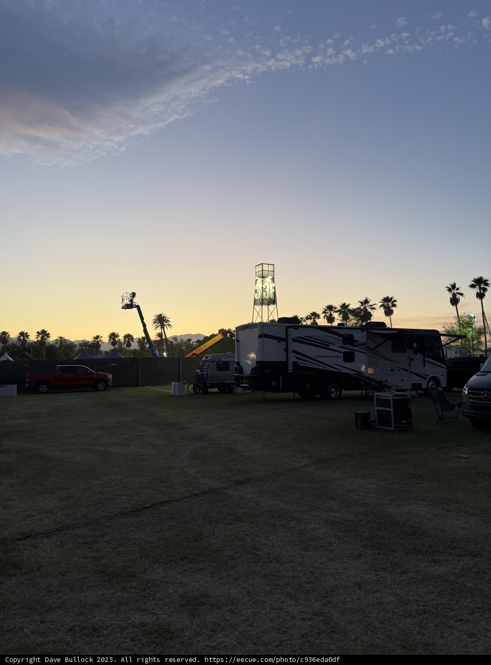 Sunset at Empire Polo Club