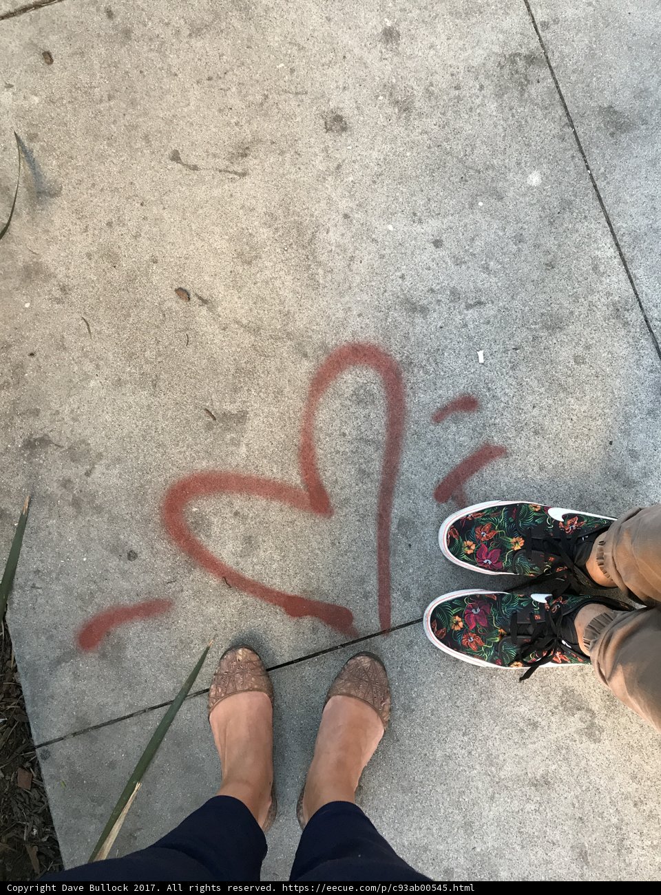 Footwear on the Sidewalk