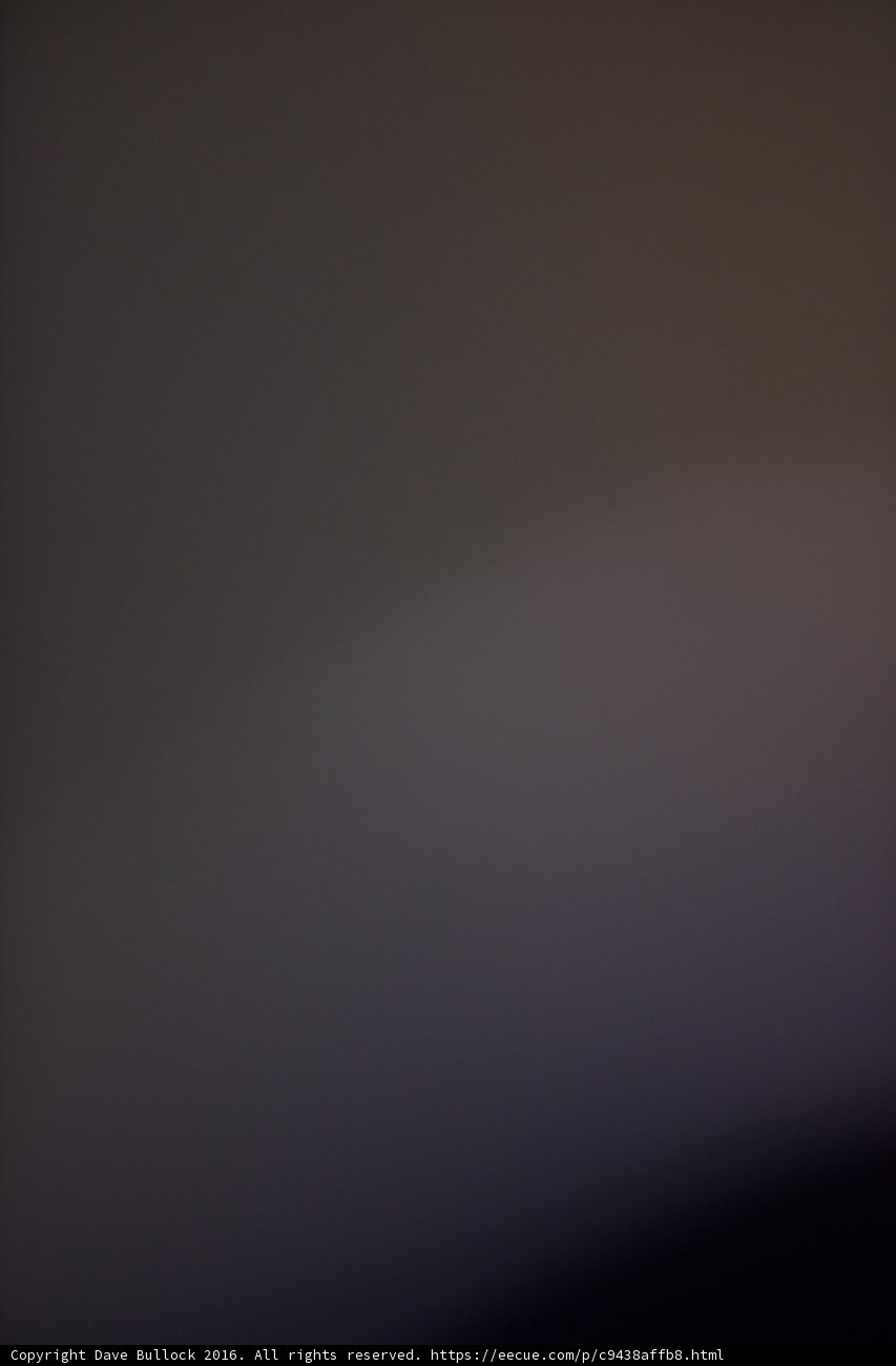 Blurry Flight over Night Sky