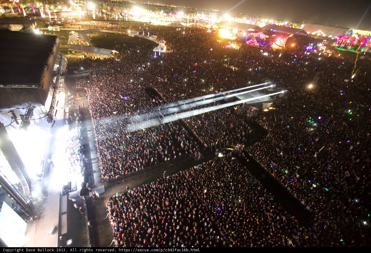 Coachella Concert Crowd
