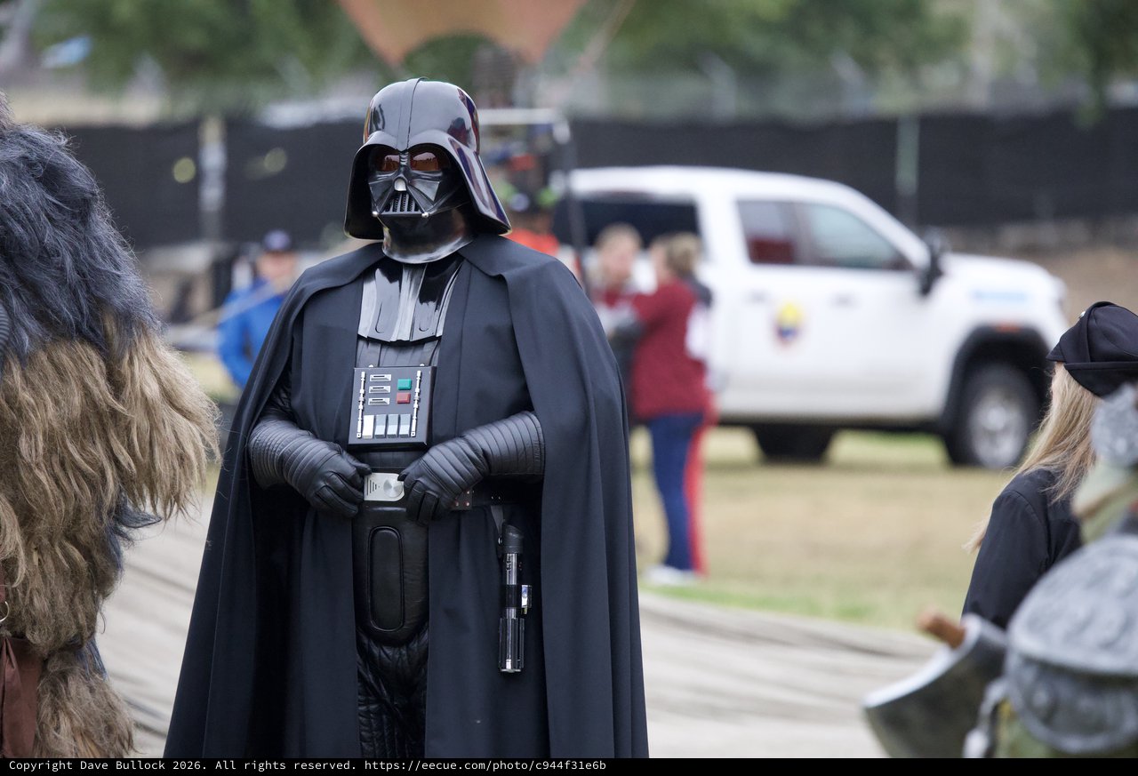 Darth Vader Presides Over Hot Air Balloon Festival