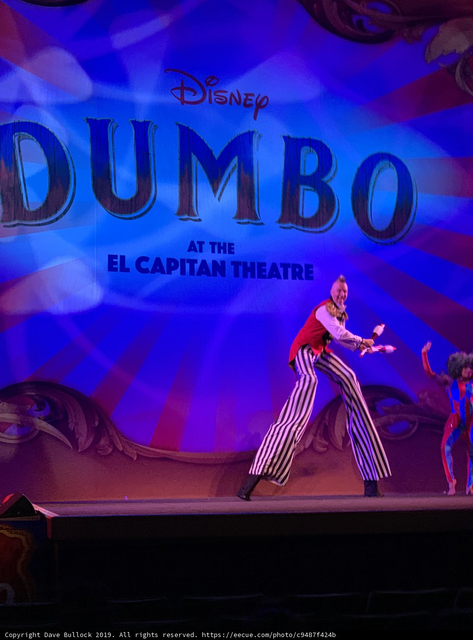 Solo Performance in Dumbo, the Musical at Disneyland
