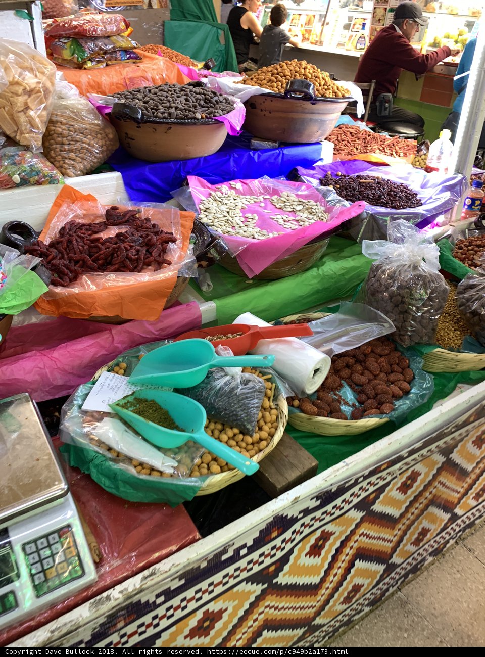 Display of Herbal Treats at Local Bazaar