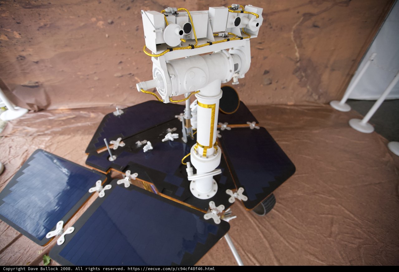 JPL Rover on Display