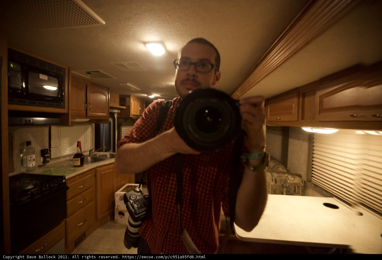 Selfie in an RV