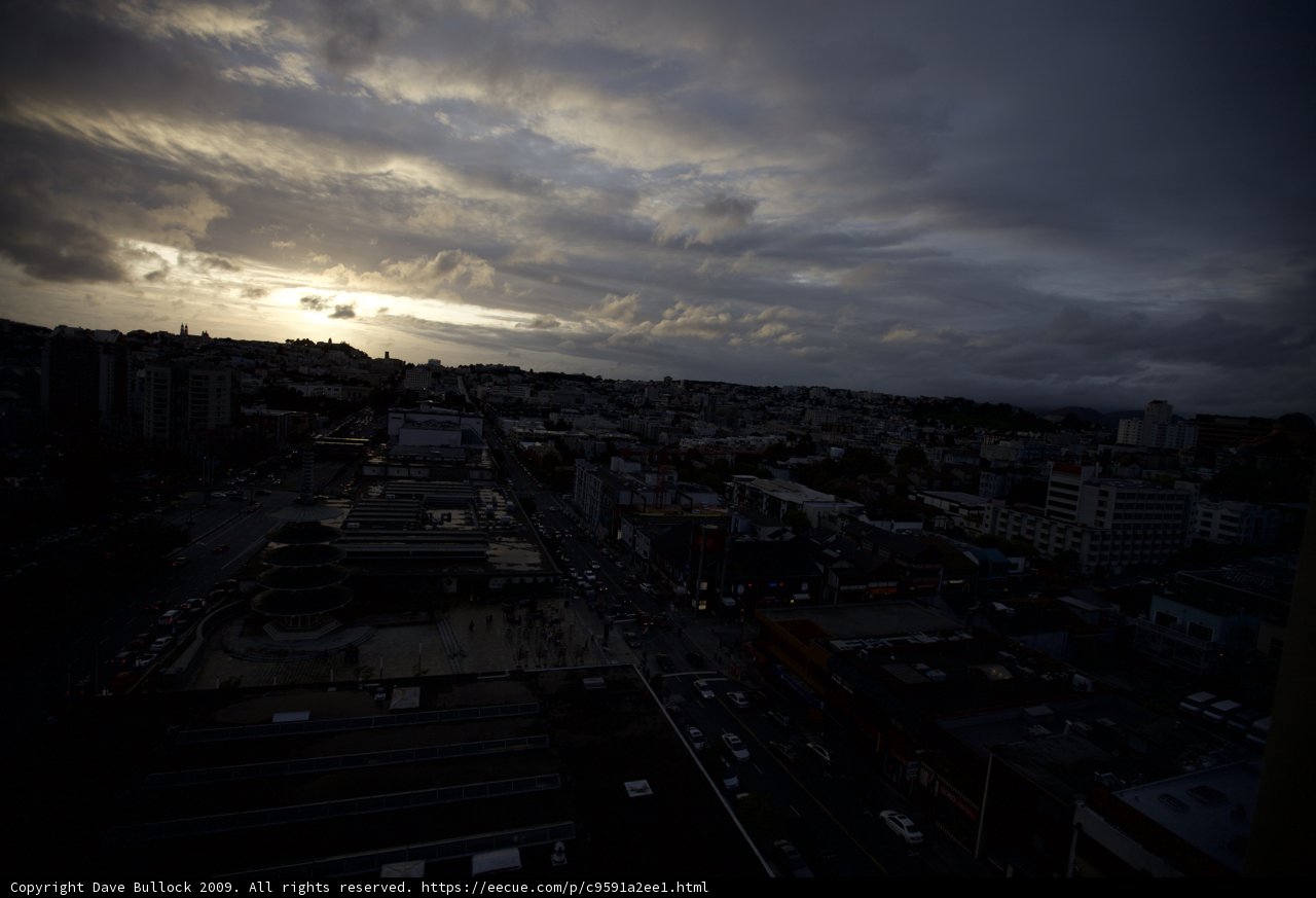 San Francisco Sunset Skyline