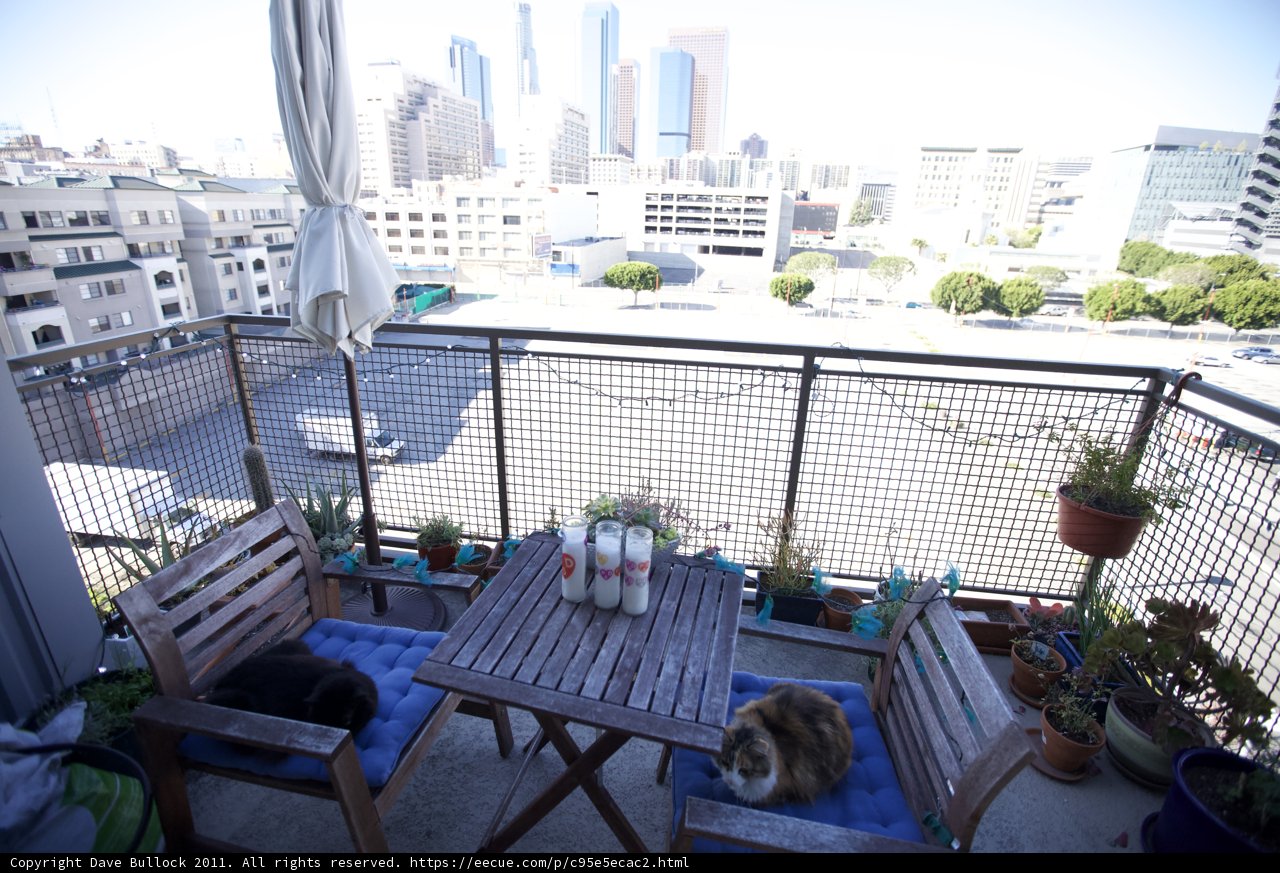 Relaxing Balcony Escape