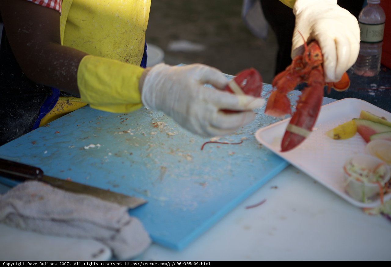 Lobster Fest Cutting