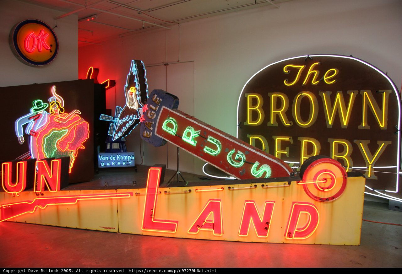 The Iconic Brown Derby Sign