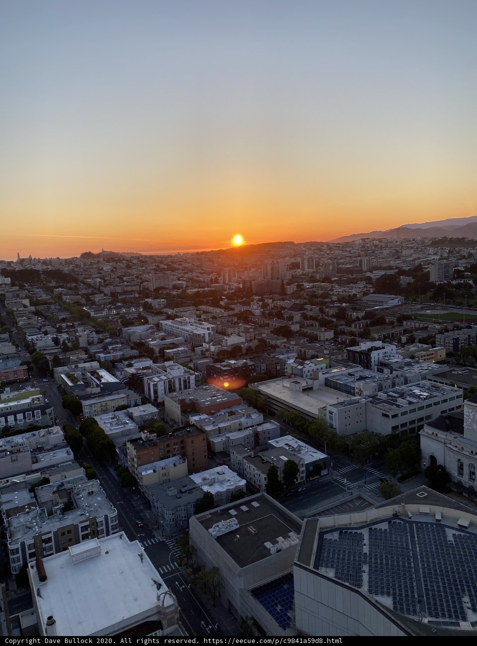 Golden Hour in the City by the Bay