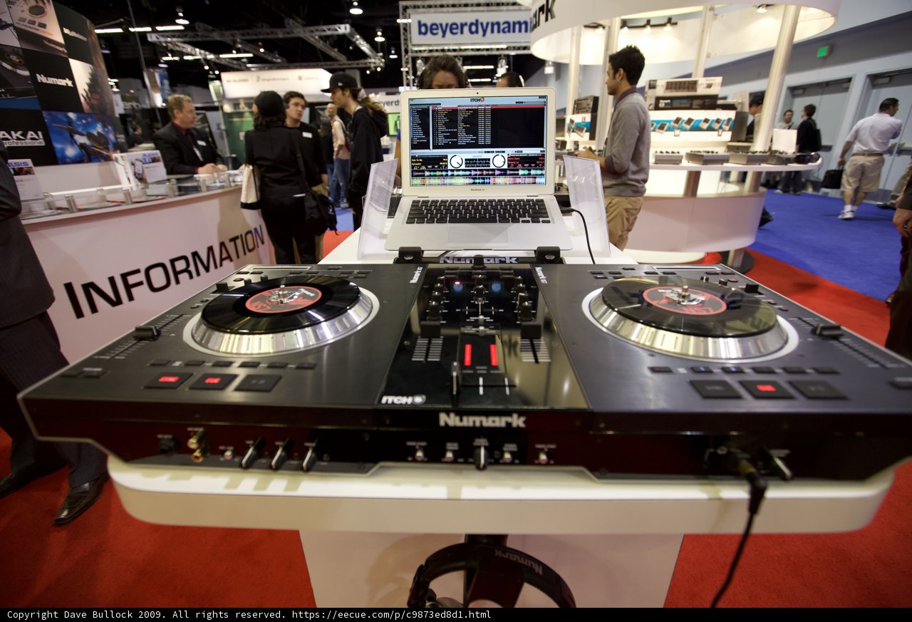 Cutting-Edge DJ Mixer on Display at 2009 NAMM Trade Show