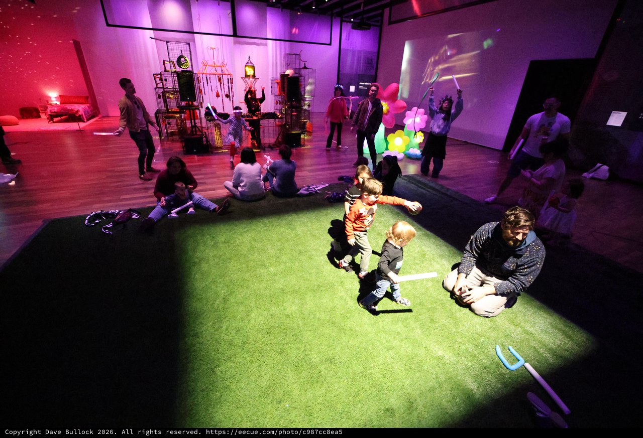 Baby Rave Interactive Art Installation at Asian Art Museum