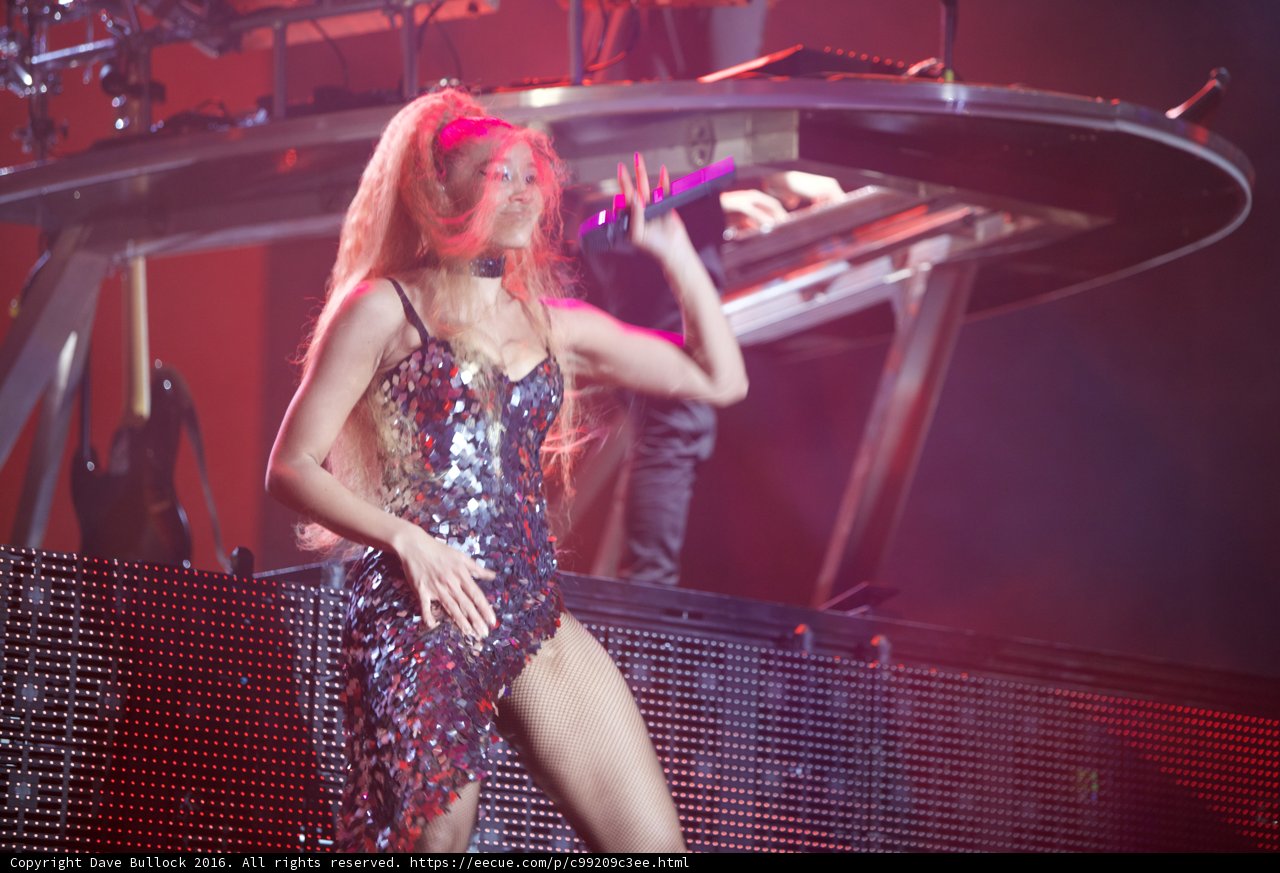 Glittering Star on Stage