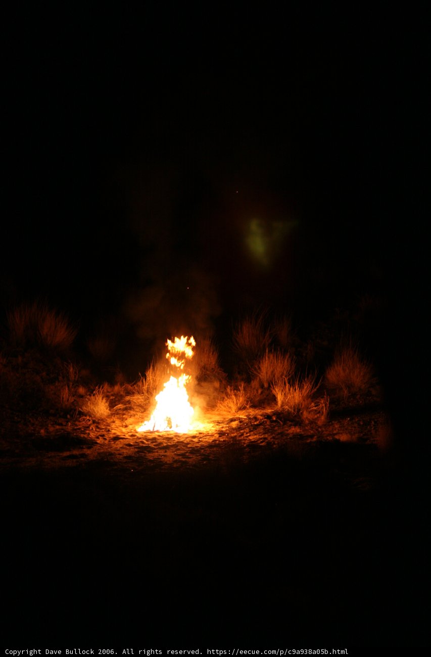 Nighttime Blaze
