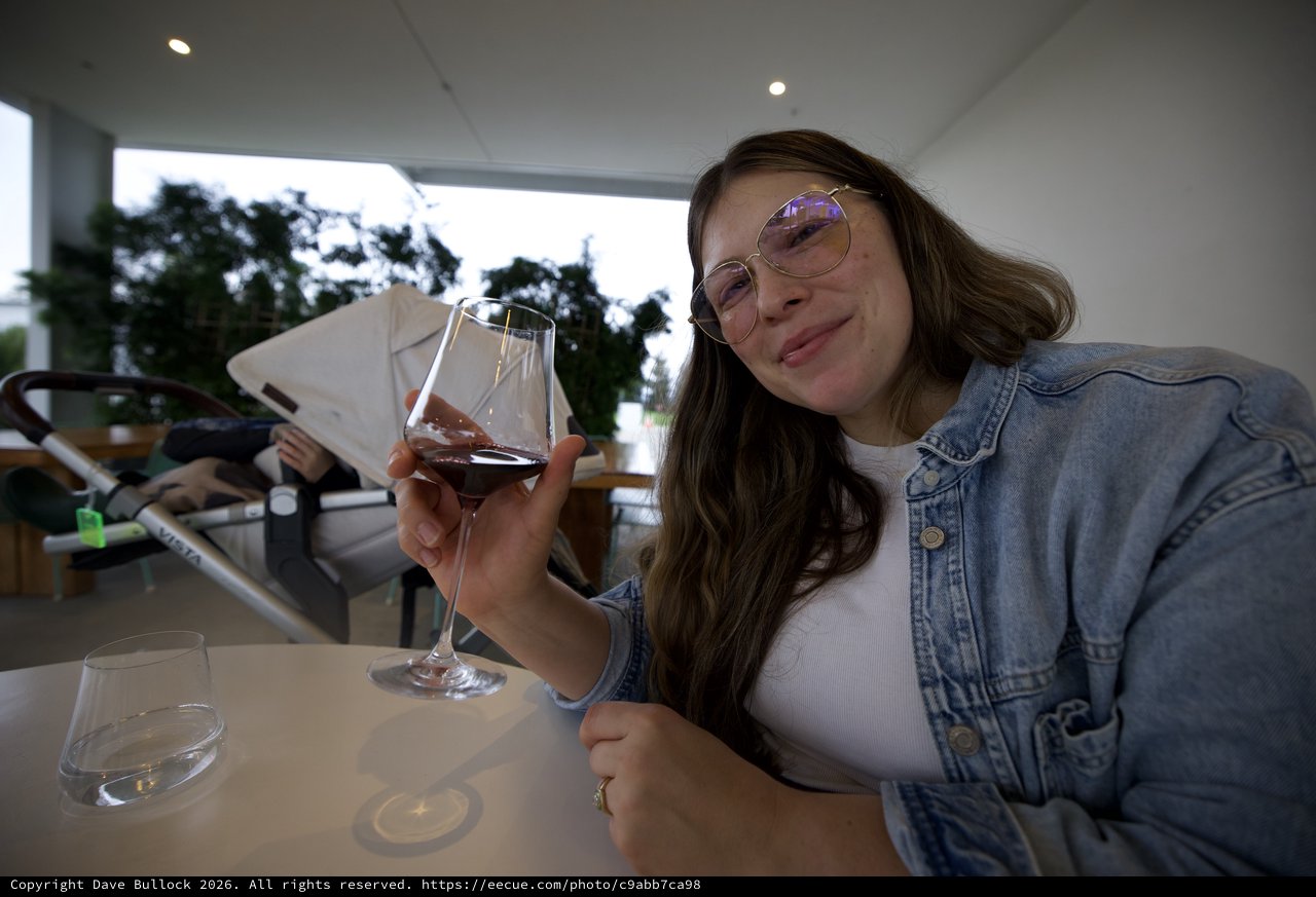Wine Tasting at Modern Winery with Outdoor Views