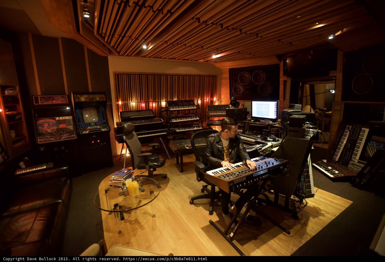 Recording Studio Session with the Musician
