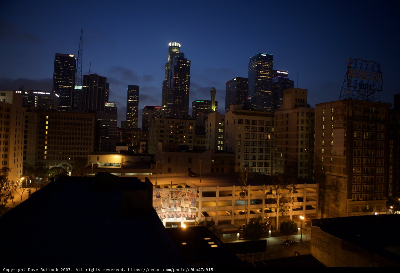 City Lights in the Metropolis