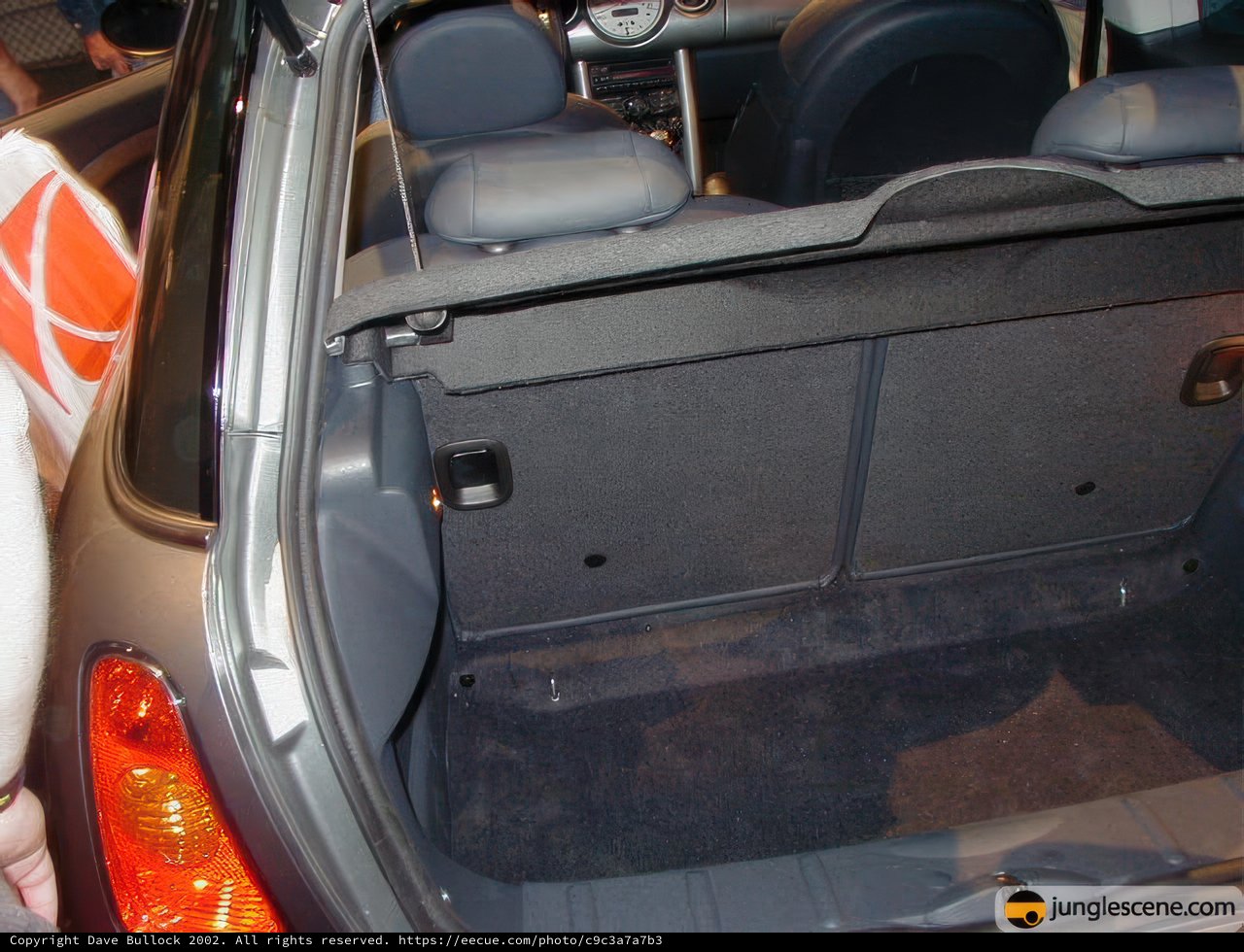 Empty Car Trunk