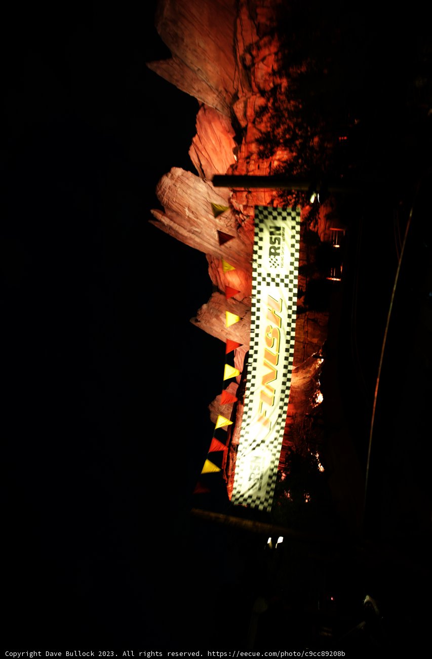 A Magical Night at the Mountain Entrance