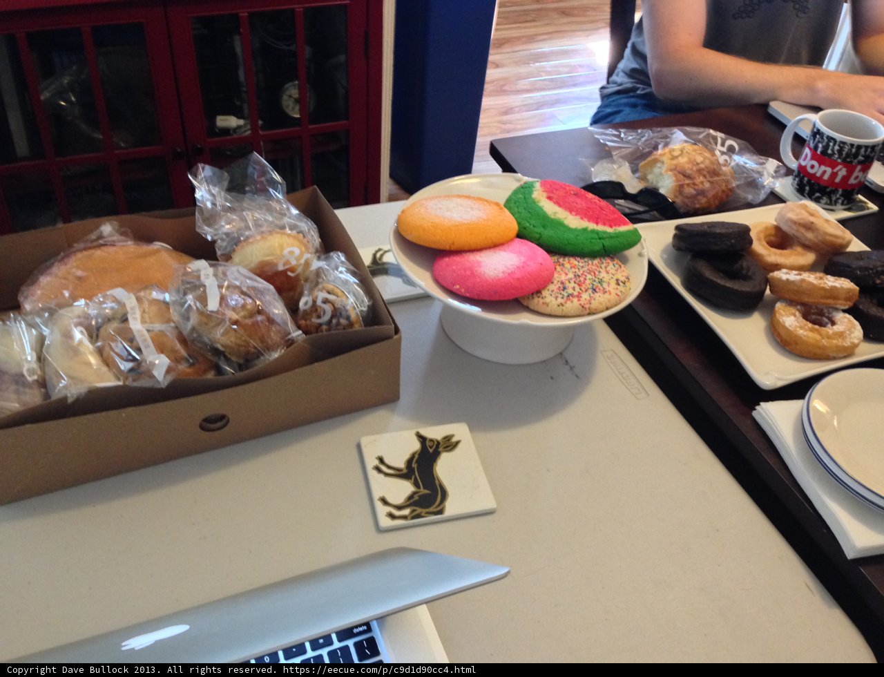 Bites and Bytes on a Sunny Afternoon