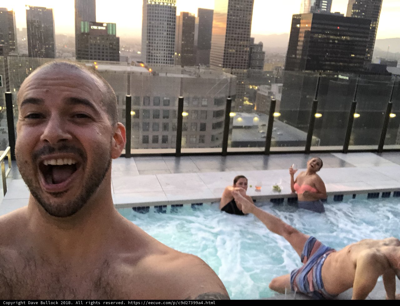 Urban Relaxation in the Hot Tub