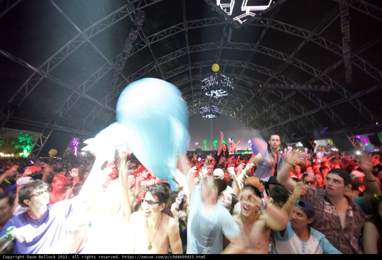 Balloons and Beats at Coachella