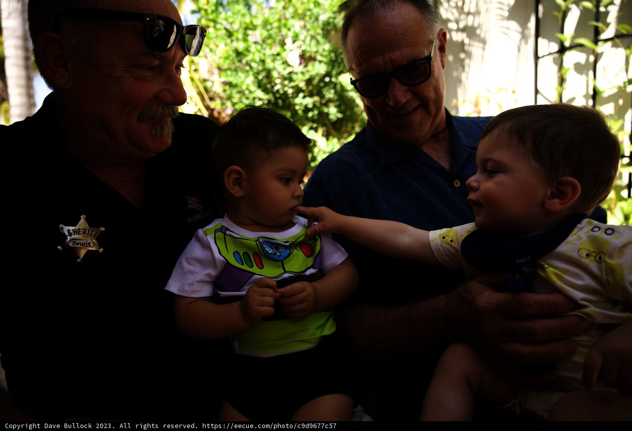 A Cherished Memory from Wesley's First Birthday