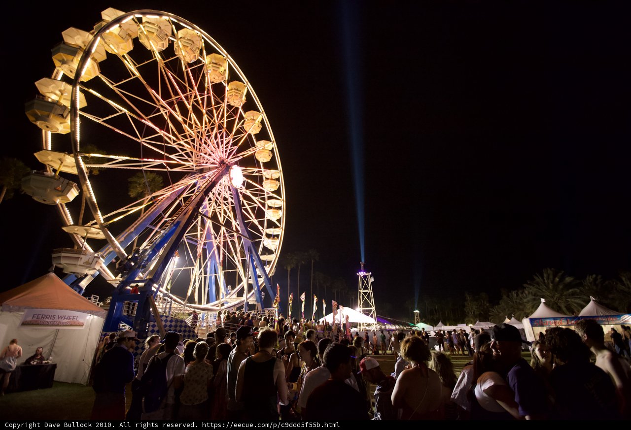 Nighttime Fun at the Ferris Wheel
