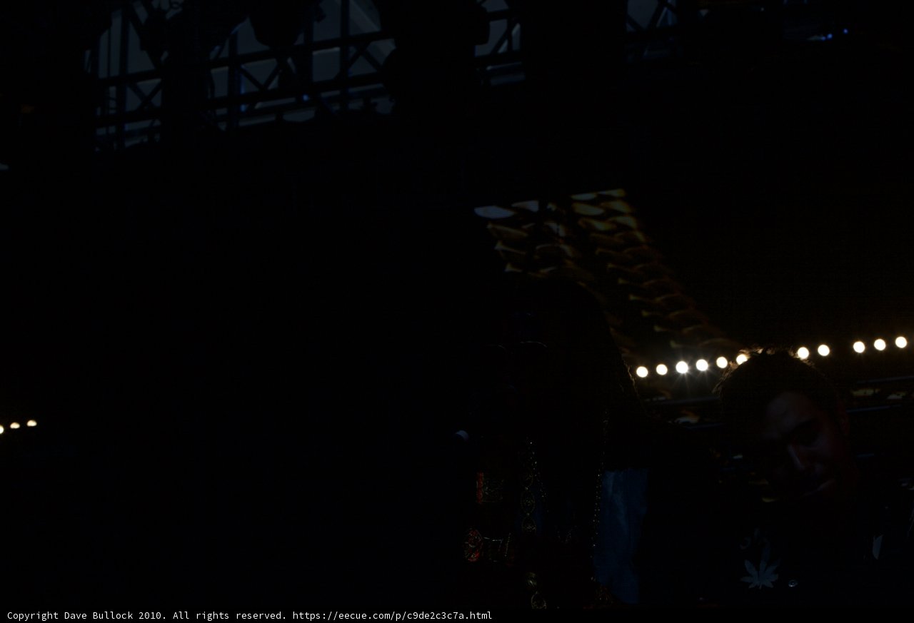 Dark Silhouette: Man in Spotlight