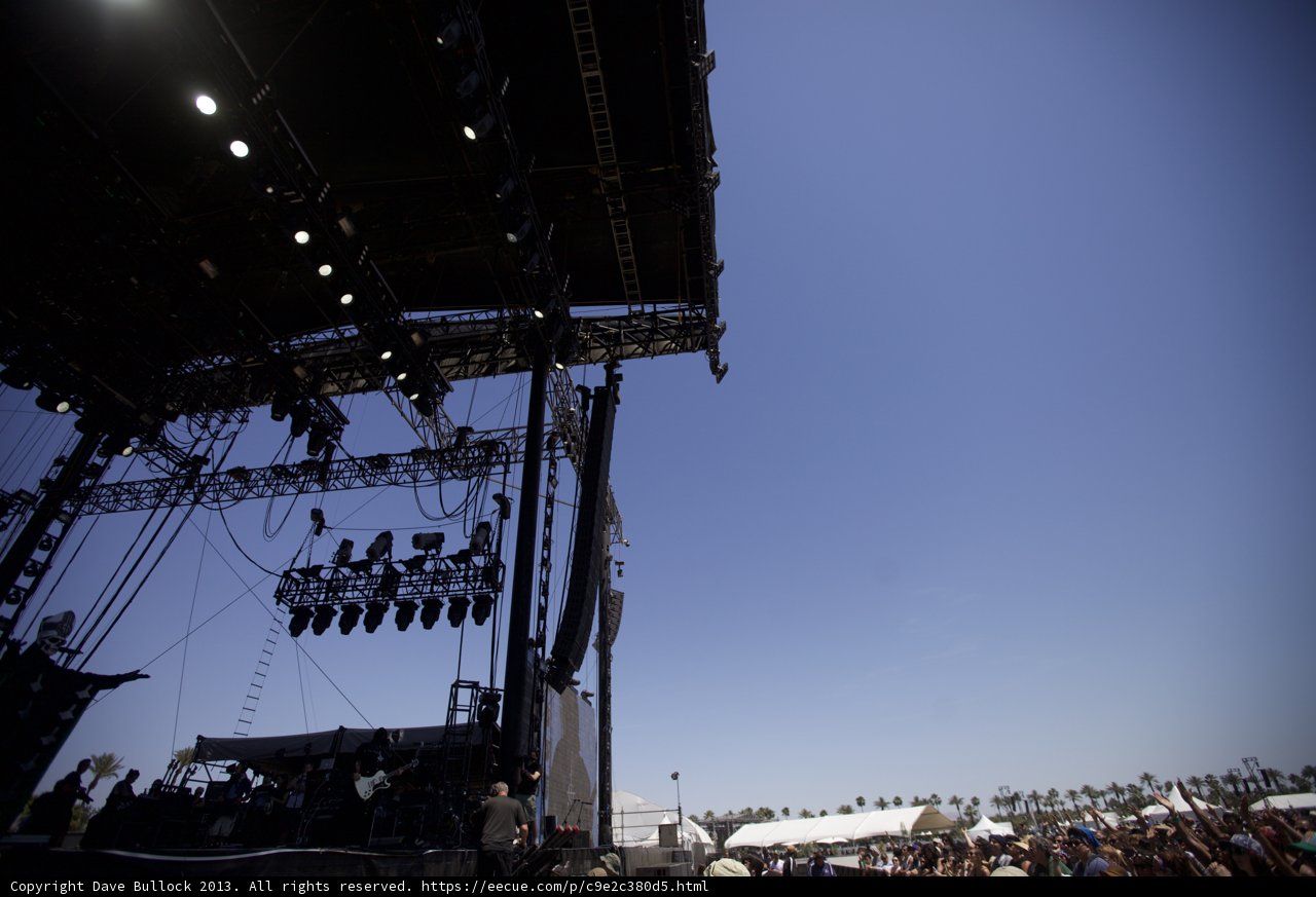 Rocking Out Under the Blue Sky