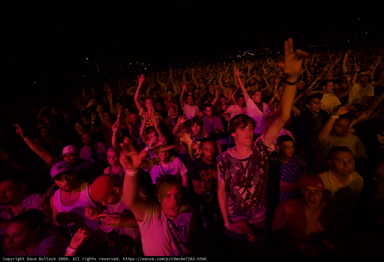 Euphoria at 2009 Coachella Concert