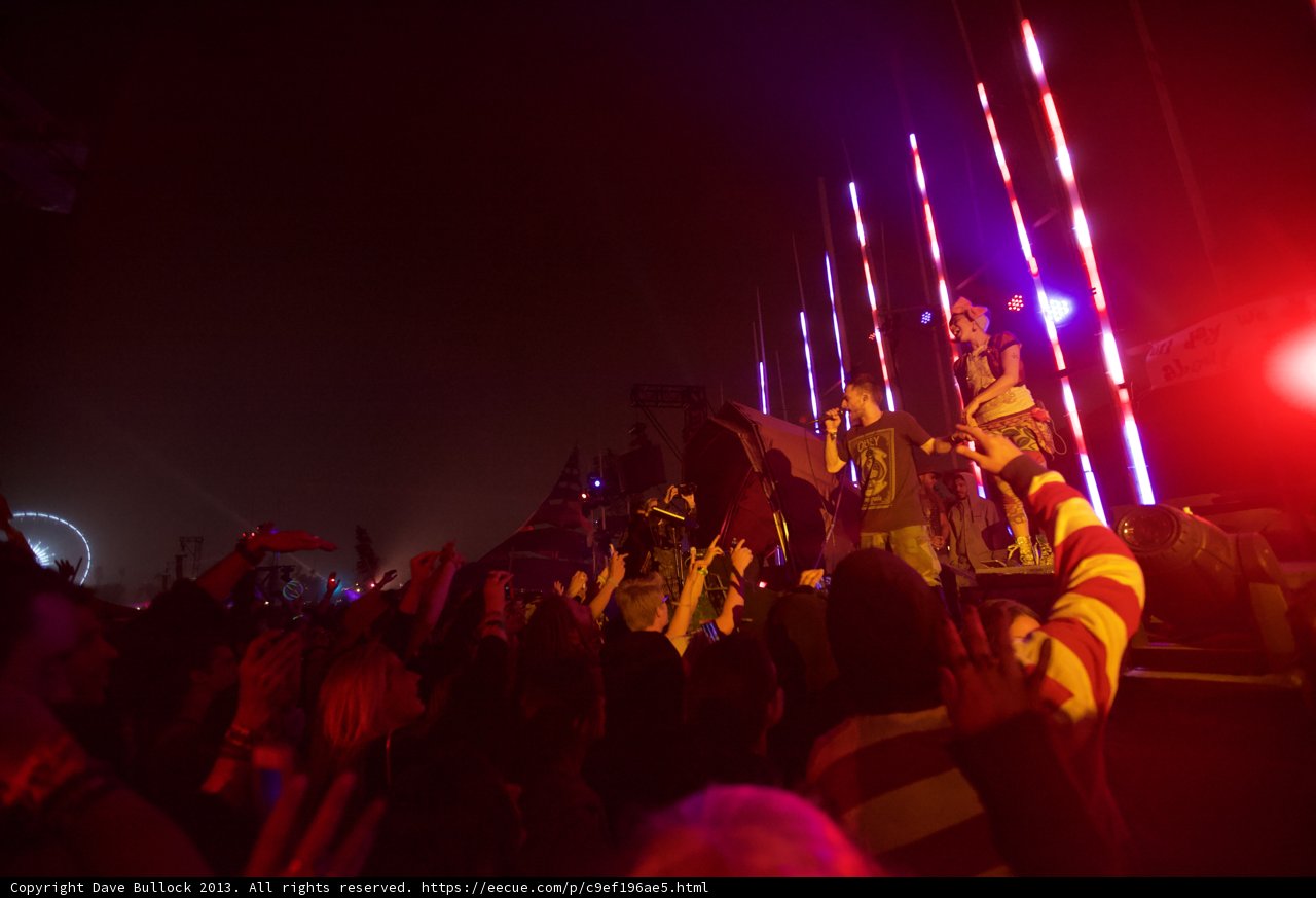 Coachella Revelers Basking in Ethereal Glow