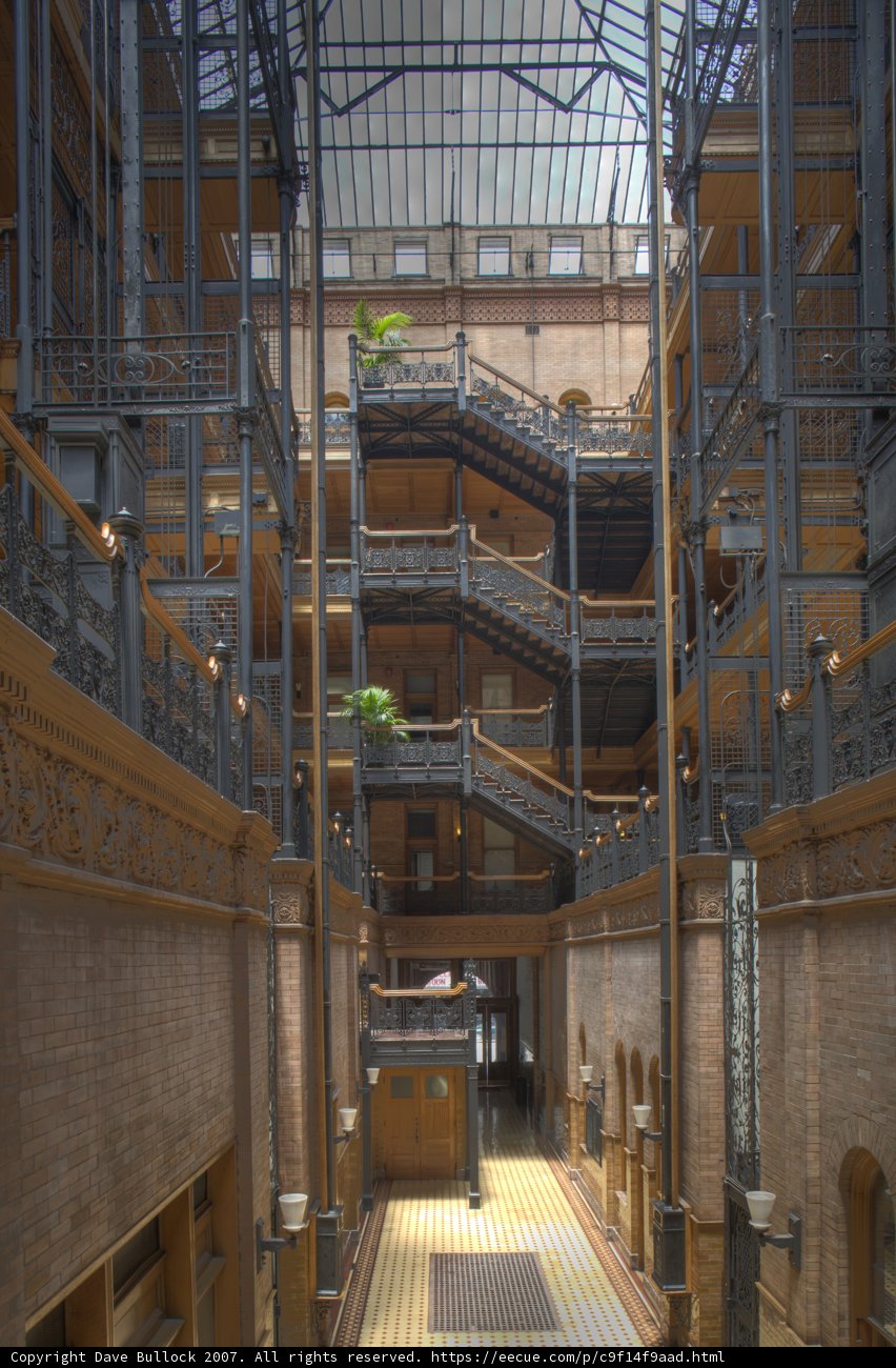 Bradbury Building Interior