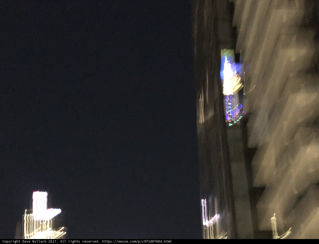 Illuminated Clock Tower