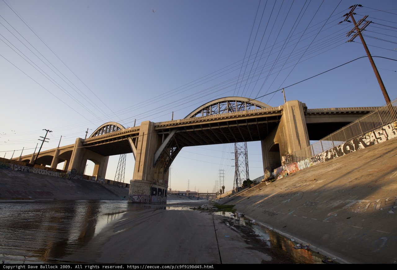 Graffiti on the Freeway Overpass
