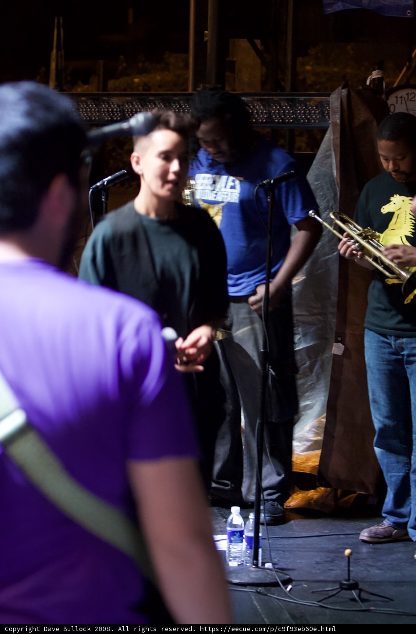 Group Performance on stage