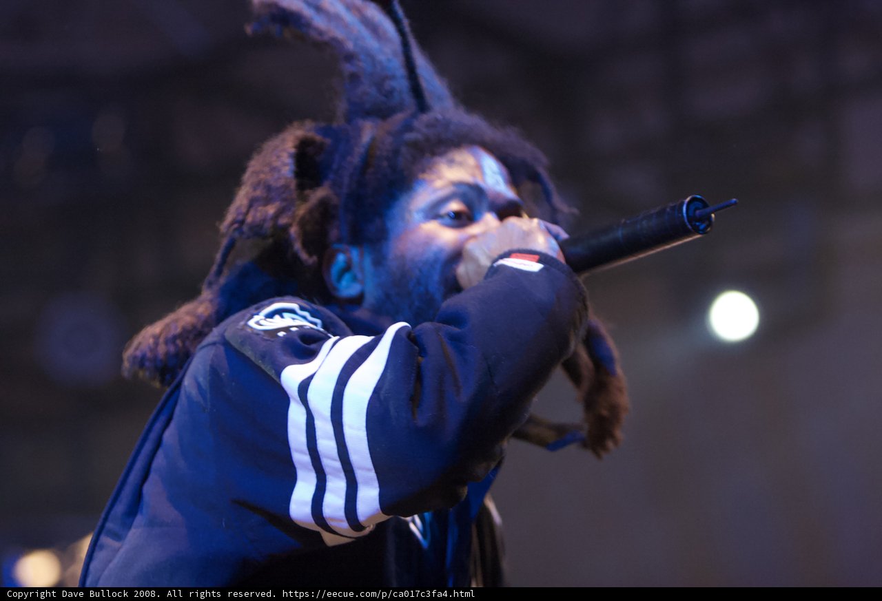 Dreadlocked Entertainer Takes the Stage