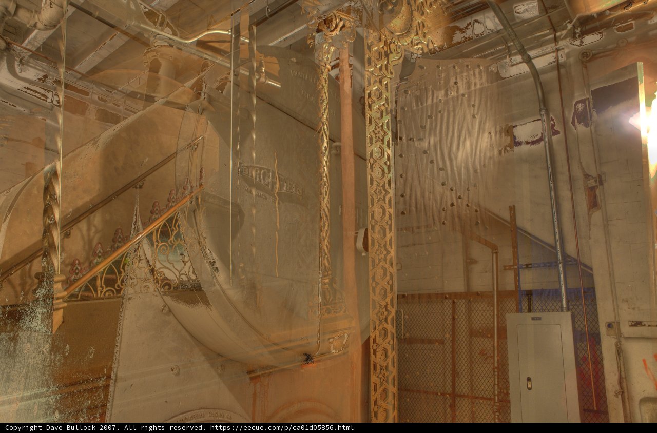 The Intricate Pipework of an Ancient Building