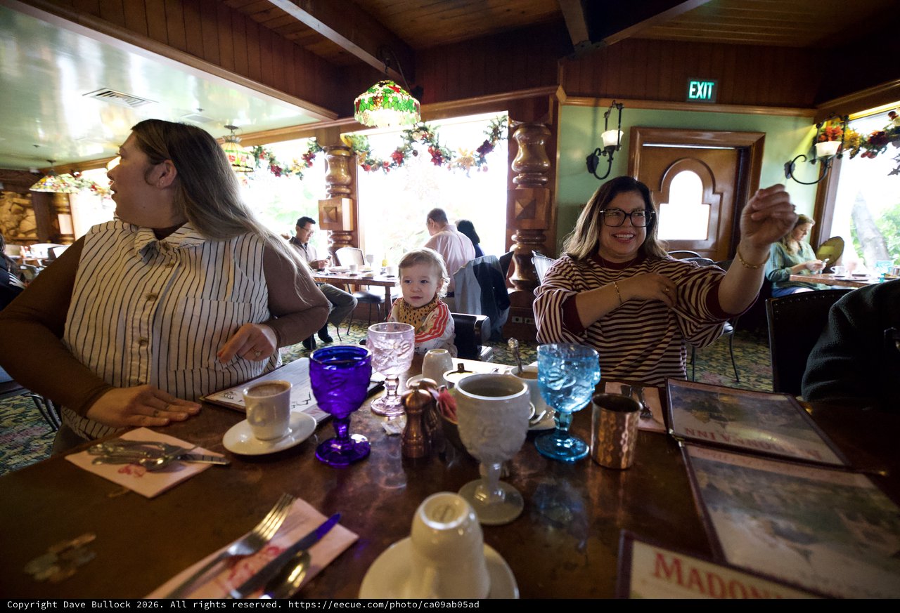 Family Dining at the Whimsical Madonna Inn Restaurant